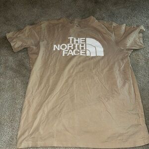 Beige The North Face T-shirt